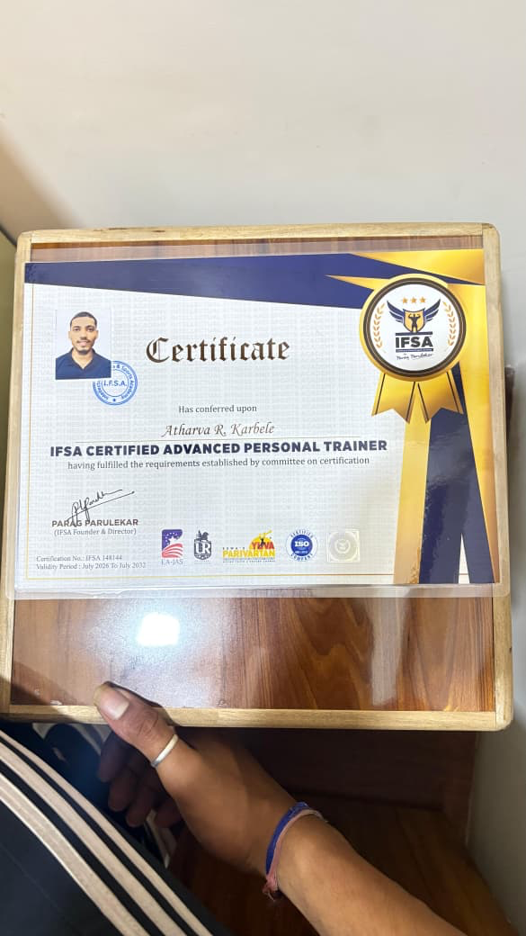 Diet & Nutrition Certification - Certificate