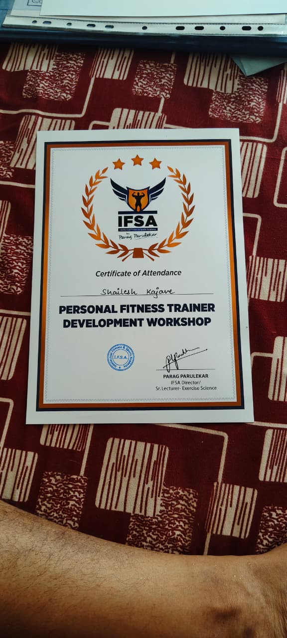 Advanced Fitness Credential - Certificate